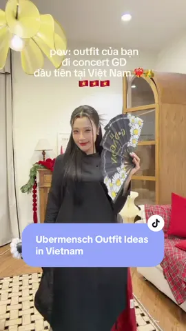 Để mà nói thì VIP FAM Việt Nam luôn có outfit phải nói là siêu chất! ✨🌻💛 #metub #itshale #outfitinspo #gdconcert #ubermenschvietnam 