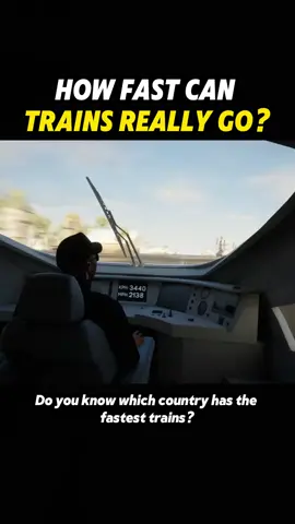 How fast can trains really go? #foryou #usa #knowledge #Science #train 