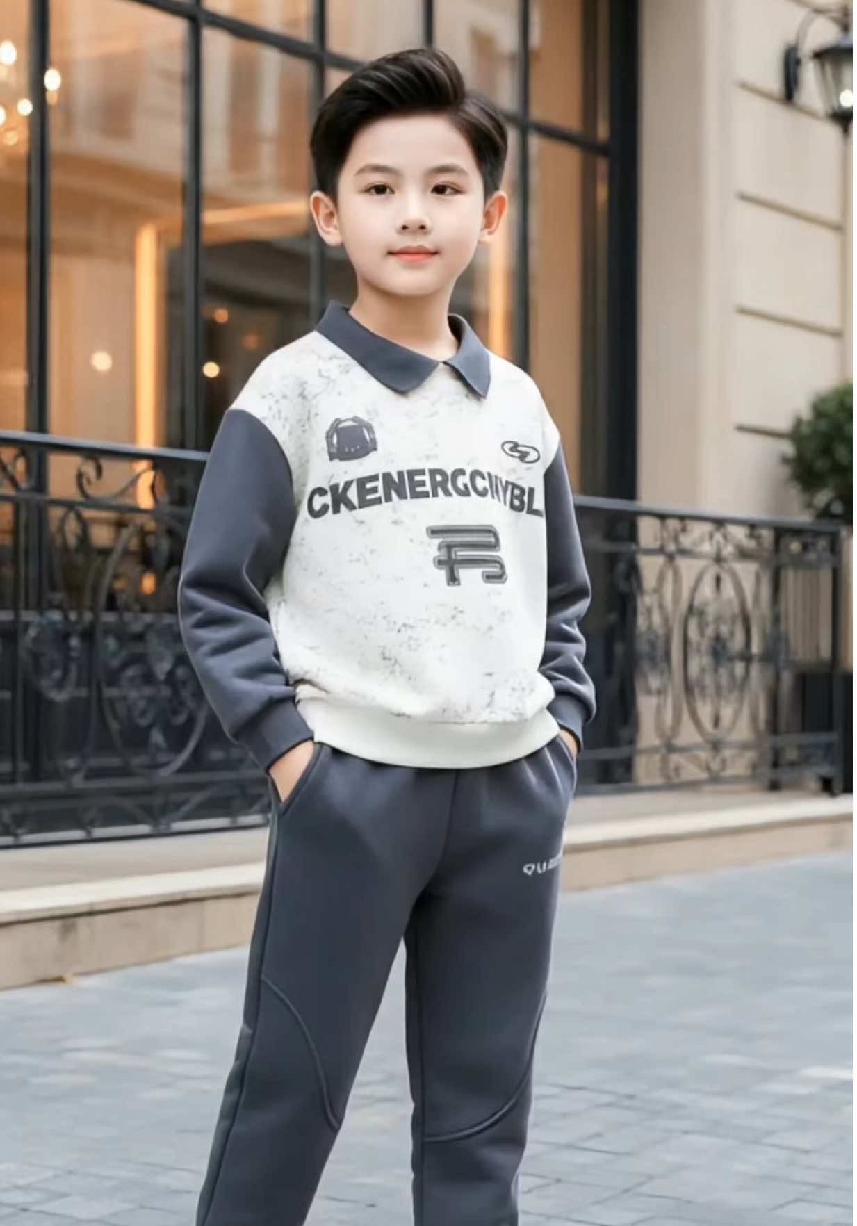 Bộ nỉ cho bé đẹp lắm các mom ơi #thoitrangchobe #thoitrangtreem #bonibetrai #bonichobe #bonidacabetrai 