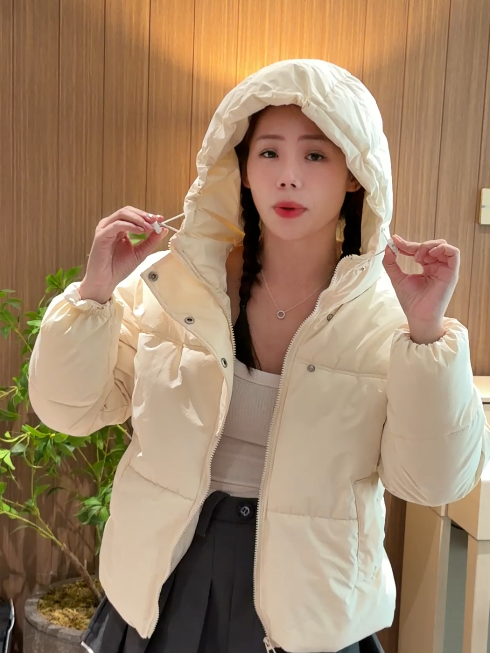 Xinh xắn, nhẹ tênh mà ấm áp bất chấp gió lạnh nha #huongly #review #tiktokshop #aophao #aophaonu #aophaobeonu