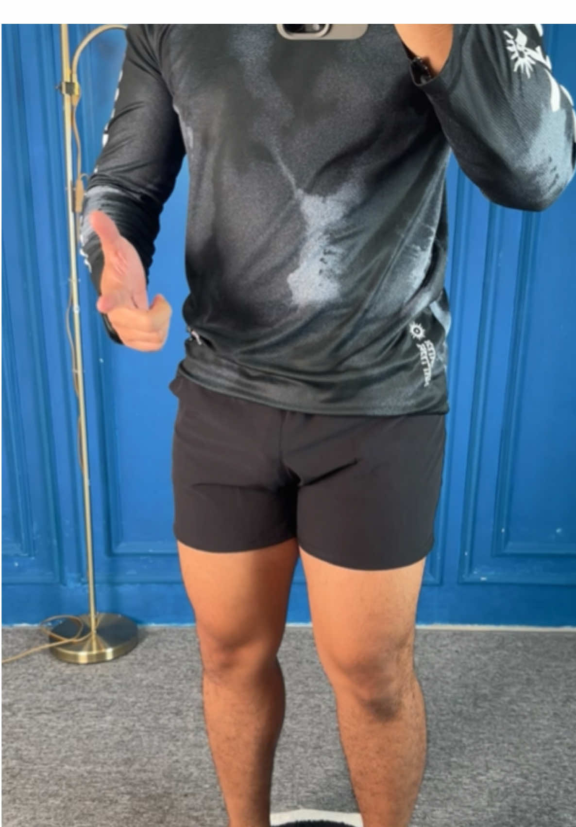 Cocok banget buat gym dan run kalain wajib punya sih #celanarunning #celanarunningpria #celanapendekgym 