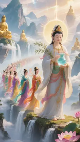 Nam mô Quan Thế Âm Bồ Tát đại từ đại bi. 🙏🙏🙏❤️❤️❤️ #loivangphatday #adidaphat #viral #viralvideo #buddha 