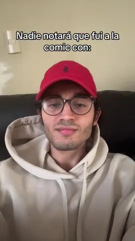 Lo peor es que estaba aura farming😂#comiccon 