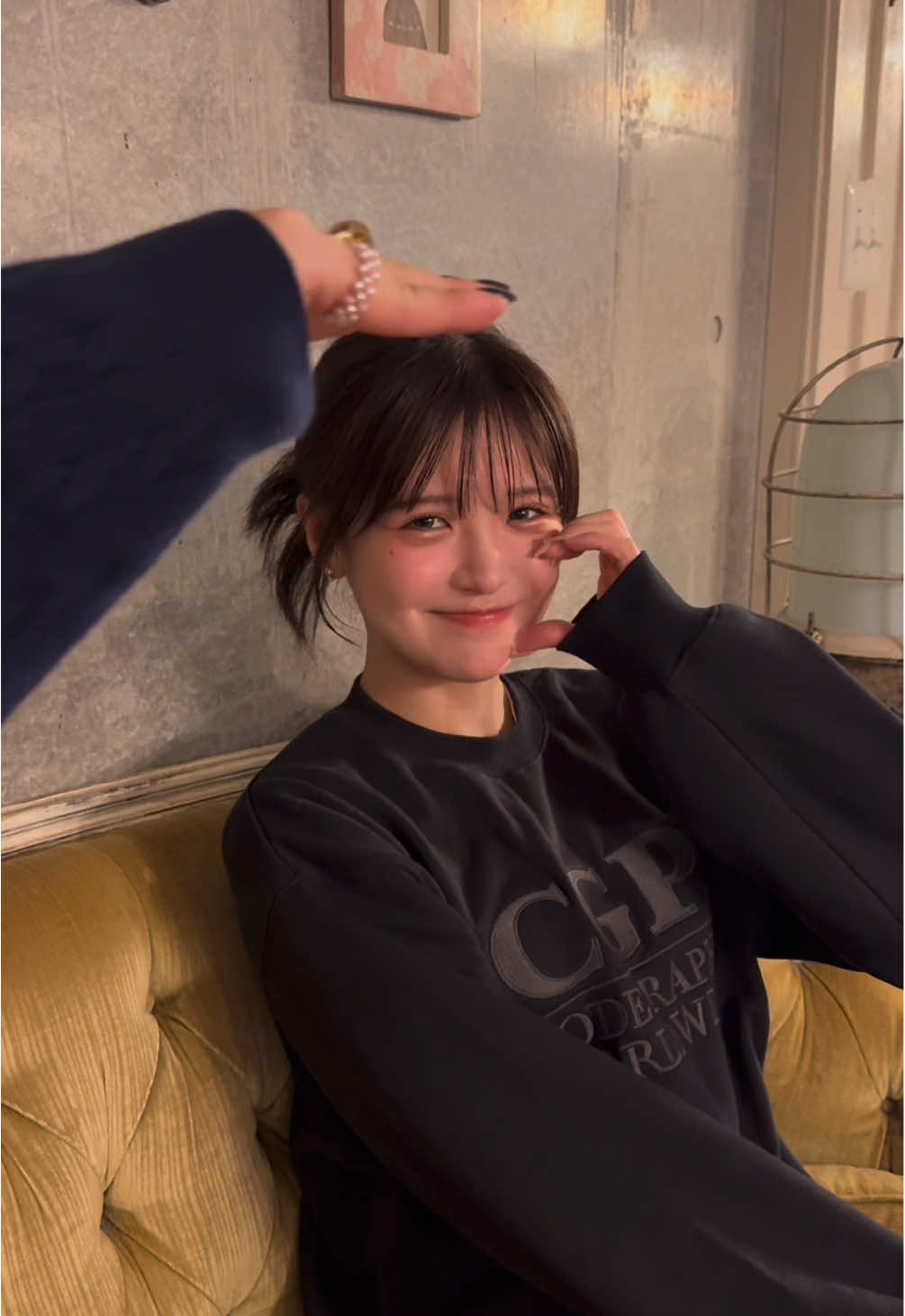 良いお年をって言われた🥹 もうそんな時期なのねт‪  ̫ т #おすすめ #fyp #秋服コーデ #スウェットコーデ #ブラックコーデ 