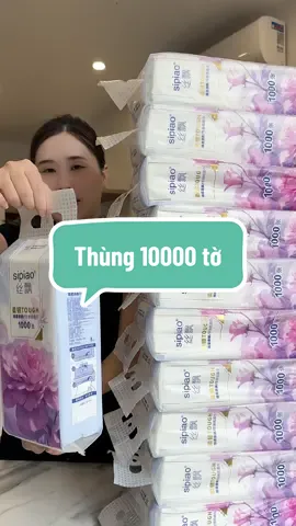 Thùng 10000 tờ #giaytreotuong #giayrutcaocap #giayrutsipiao 