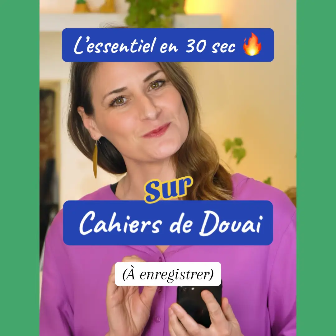 Cahiers de Douai : l’indispensable ! #bacdefrancais #apprendresurtiktok #lycee #fichederevisions 