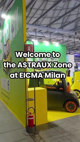 We’re at EICMA Milan 2025! Discover the world of ASTRAUX — where innovation, design, and art meet. Visit our booth to experience our latest creations up close, capture your favorite moments, and share them with the world. 🎥 Don’t just watch — be part of the experience! We will select two participants to receive our smart glasses.🕶️ #ASTRAUX #SmartMobility #EICMA2025 #FutureVision #MicroEV   