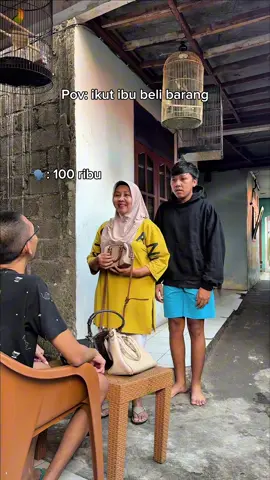 YANG BENER AJA BU😭