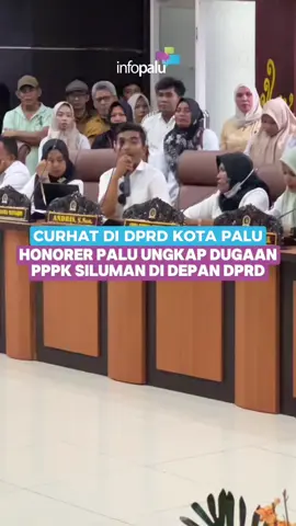 Alansi Honorer Kota Palu menyampaikan aspirasi dan keluhan mereka dalam Rapat Dengar Pendapat (RDP) bersama DPRD Kota Palu, Selasa (4/11/2025), di ruang sidang Utama DPRD Kota Palu. Mereka menyoroti dugaan adanya “PPPK Siluman” atau peserta yang lulus tanpa pernah tercatat sebagai tenaga honorer. Dalam rapat yang dipimpin Ketua Komisi A Irsan Satria, perwakilan Aliansi Honorer meminta kejelasan status R2–R3 dan perlindungan hukum bagi pelapor. Sementara itu, Inspektorat memastikan tengah menelusuri data lintas OPD, dan DPRD menegaskan siap mengawal hingga tuntas. Peliput : Purna | @infopalu #infopalu #palu #sulawesitengah