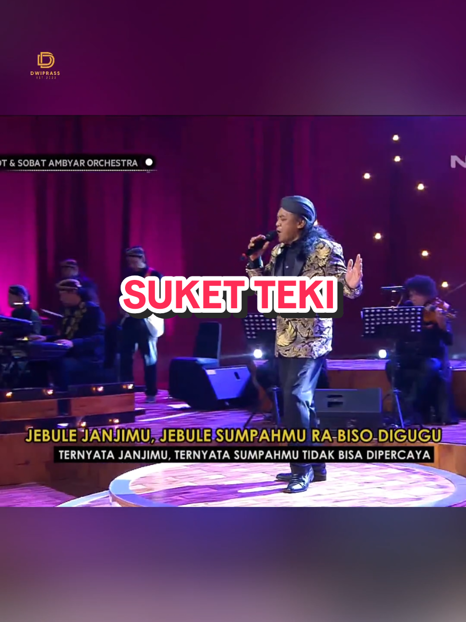 SUKET TEKI  Title  : Suket Teki  Artist  : Didi Kempot  Songwriter  : Didi Kempot  Source  : YouTube MDTV Official ………………………………………………………… #suketteki  #didikempot  #sobatambyar  #kempoters  #dwiprass  …………………………………………………………