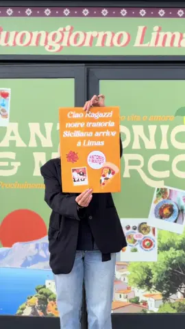 Ciao ragazzi…Limas,siete pronti ? 🇮🇹✨ Trattoria siciliana oppening soon 😍 #antonioemarcomorreale #limas #villefranchesursaone #rhonealpes #italianfood 