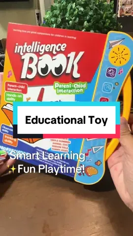🎶 Learning just got FUN! This Intelligence Book talks, sings, and teaches — perfect for curious little minds 👶💭 #learningisfun  #toddlerbooks  #kidsbook  #educationalbook  #educationaltoy 