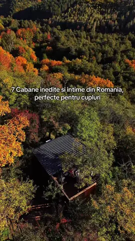 Iata 7 cabane perfecte pentru o iesire in doi: sunt intime, retrase, inconjurate de natura si inedite! 😍 1.  @R BOX Forest  2. @awine.villas  3. @Casuta Mea  4. @Strajerii Verzi  5. @HillsideTinyCottage-Adult Only  6. @Forest View Valcea  6. @Amumi Tiny Houses  Enjoy! ❤️🎁 #romania #cabin #cazari #romaniawow #cabinsdaily 