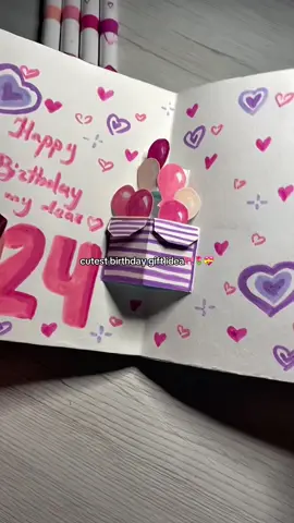 🌸🎀 Cutest Birthday Gift Card for Her 🌷😍 Best Gift Idea for your Love 💝 DIY Birthday Gift Card 🎂 Free Handmade Present Tutorial 💌 Easy Paper Craft Ideas 🎀   #DIY #giftidea #handmadegifts #giftforher #tutorial 