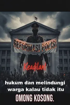 Reformasi Polri Gagal! Kewenangan Bertambah, Hukum Melemah! Reformasi Polri yang dijanjikan ternyata hanya sebatas slogan. Alih-alih memperbaiki sistem, kepolisian justru menambah kekuasaan lewat aturan internal yang menyimpangi KUHAP dan melemahkan perlindungan hukum bagi warga. Peraturan Kapolri Nomor 4 Tahun 2025 menjadi simbol kemunduran — memberi ruang bagi polisi untuk melakukan penangkapan, penggeledahan, hingga penyitaan tanpa izin pengadilan. Koalisi masyarakat sipil menilai, langkah ini berpotensi menabrak prinsip-prinsip HAM dan memperkuat budaya impunitas di tubuh kepolisian. Di tengah janji reformasi dari Presiden, justru lahir kebijakan yang mengaburkan batas antara penegakan hukum dan penyalahgunaan kekuasaan. Apakah ini reformasi… atau sekadar ilusi? #ReformasiPolri  #KeadilanUntukRakyat  #HukumMelemah  #Polri  #OmongKosongReformasi 