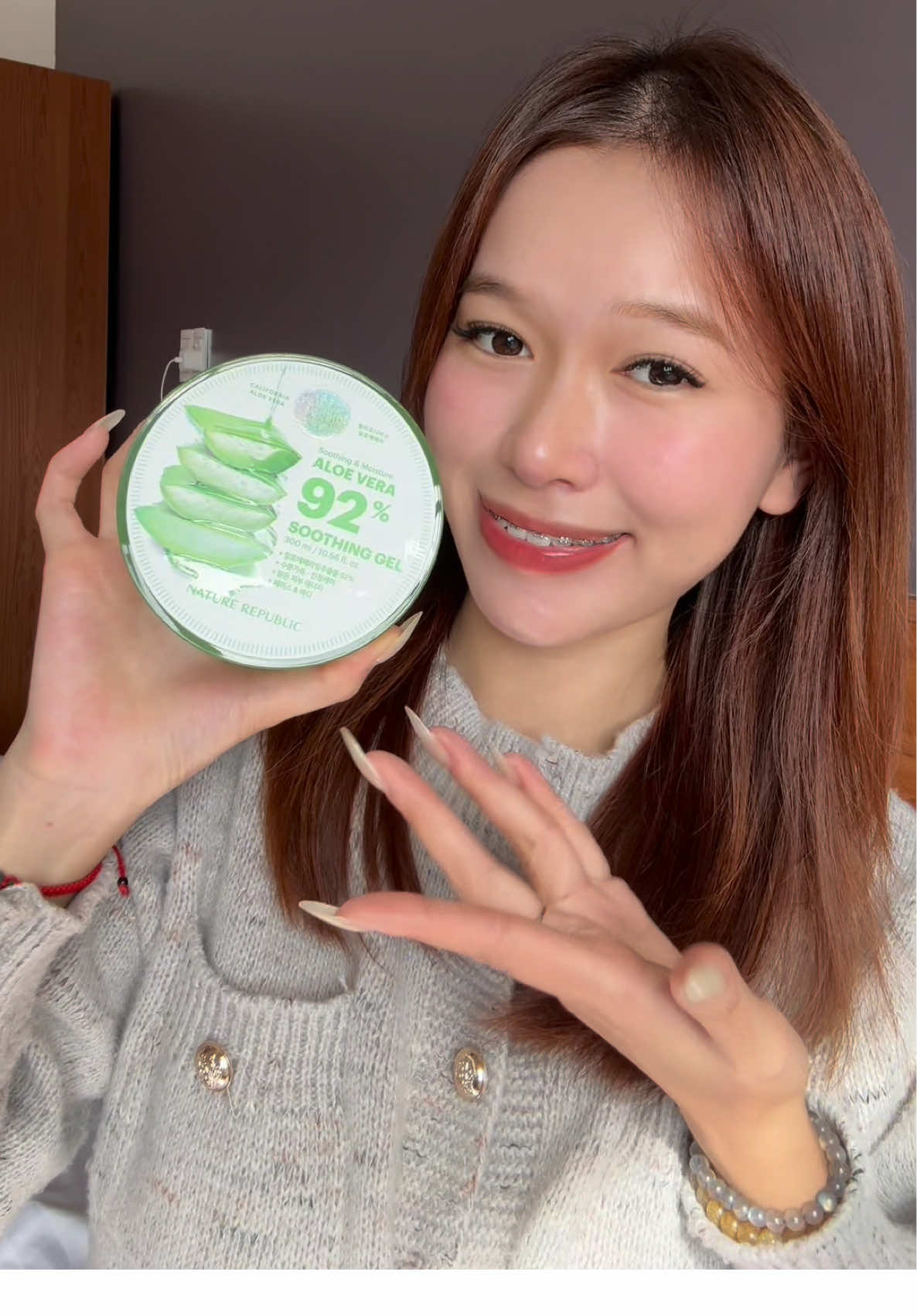 Gel Nha Đam 92% Dưỡng Ẩm Đa Năng của Nature Republic chân ái mùa hanh khô đây rồi cả nhà ơi ❤️❤️❤️ #naturerepublicvn #aloeveragel