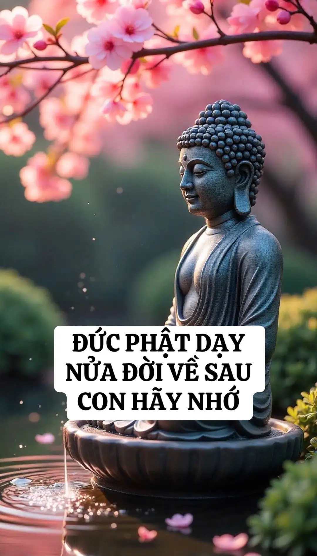 1. Học cách nói nhẹ nhàng: Cuộc sống đủ bộn bề rồi, tâm mình đừng thêm nặng. Nhẹ lời, nhẹ tâm, nhẹ lòng mà sống. 2. Học cách biết đủ. Không tham lam những thứ xa vời, chỉ cần mỗi sớm mai thức dậy, tỉm vẫn còn ấm, lòng còn an, thế là đủ.  3. Học cách buông bỏ. Có những chuyện không phải buông vì yếu đuối, mà vì đã đến lúc nhẹ lòng để sống tiếp phần đời an yên hơn. 4. Học cách sống một mình. Không còn thấy cô đơn khi chỉ có một mình, mà thây tự do khi chẳng cần phụ thuộc vào ai. 5. Học cách im lặng. Không phải lúc nào cũng cần lên tiêng. Lặng lẽ quan sát, bình tĩnh đối diện, đôi khi chính là cách mạnh mẽ nhất. 6. Học cách tha thứ. Thà thứ không phải vì người khác xứng đáng, mà là vì bản thân xứng đáng được thanh thản. 7. Học cách chọn lọc. Không phải ai cũng cần giữ lại. Nửa đời về sau hãy chỉ giữ những môi quan hệ khiến ta nhẹ lòng và bình yên. #tinhtam1191  #phatphapnhiemmau  #tutap  #fyp  #xh 