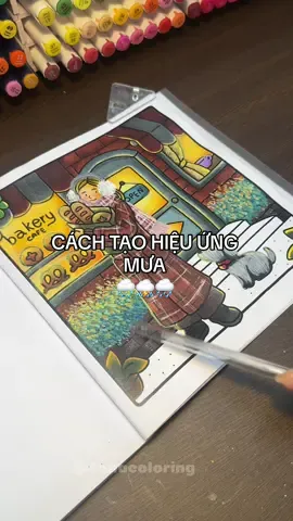 Mưa quá mưaaaa 🌧️⛈️ #tohatomau  #tutorial  #rain 