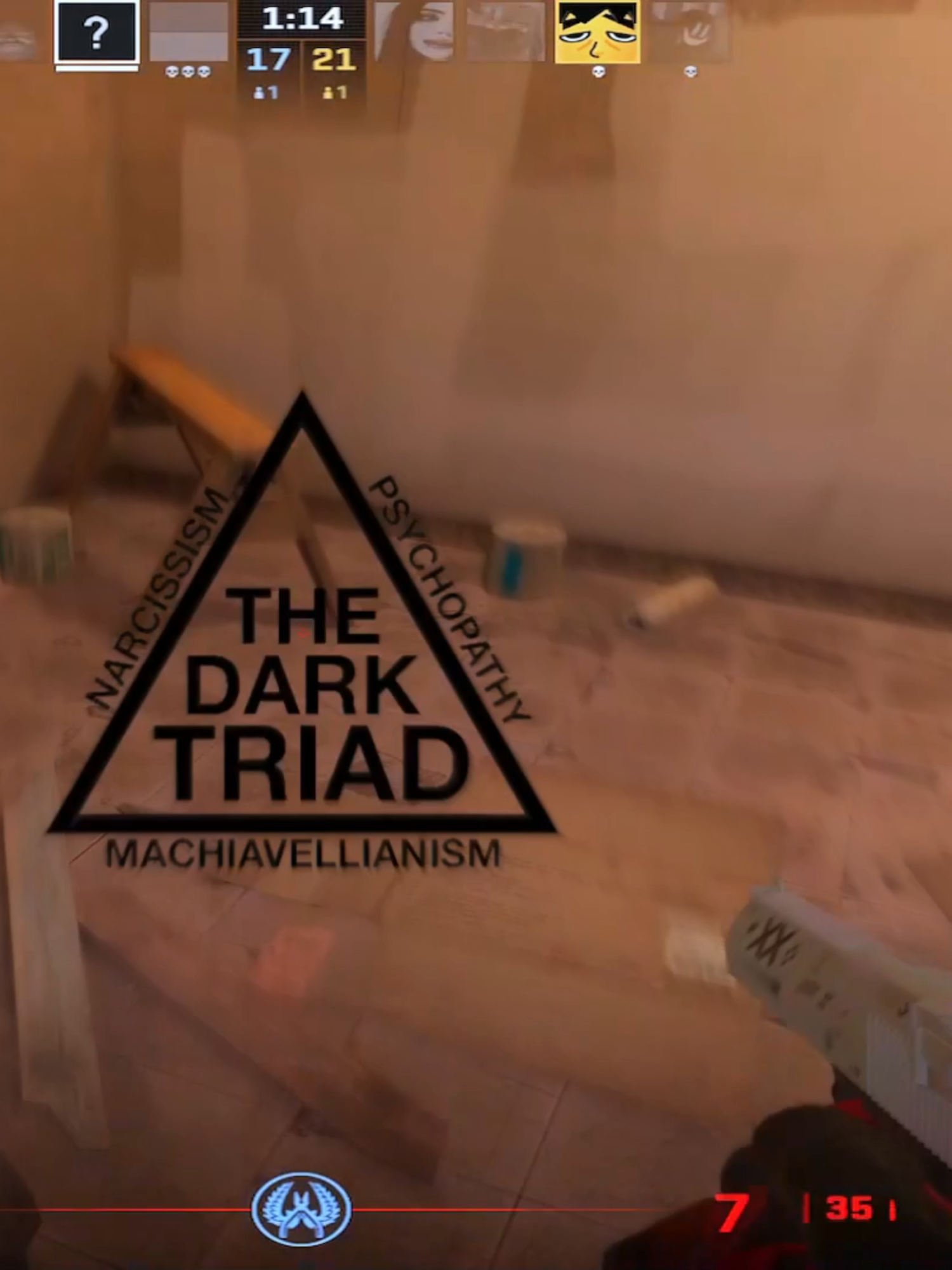 the dark triad in cs2& #cs2 #cs2moments #cs #csgo #csgomoments #highlights #counterstrike #faceit