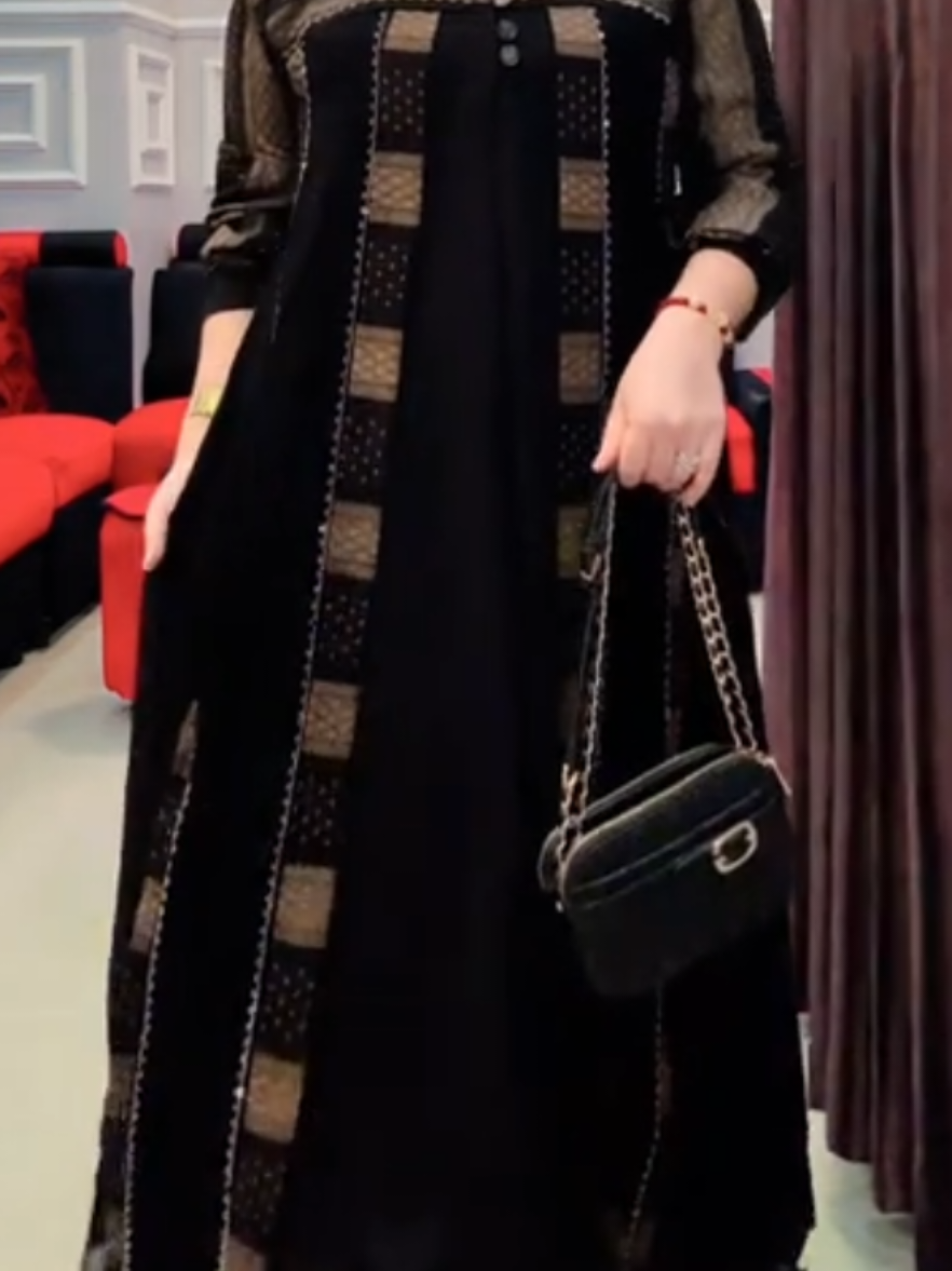 rekomendasi dress gamis motif terbaru#gamismurah #dressmurah #gamis #dress #ootdfashion 