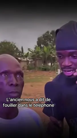 L’ancien nous a dit de fouiller dans le téléphone 😂🤣