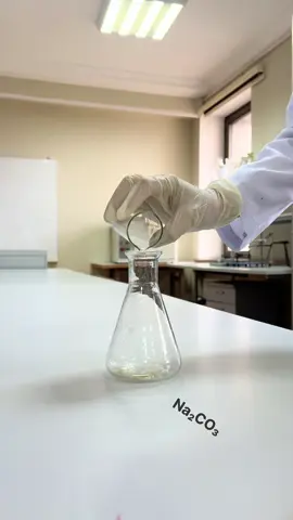 Chemical smoke👀⚪️. Who can write this reaction equation?                                         #chemistry#chemlab#chemistrylovers#chemist#chemistryteacher