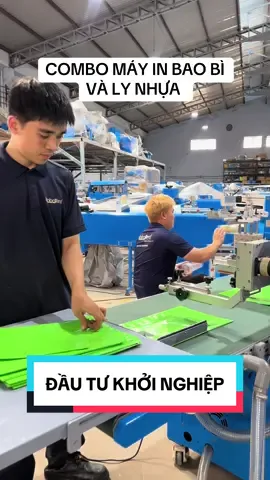 Combo khởi nghiệp dành anh em muốn in bao bì và ly nhựa #robowind #khoinghiep #mayin #screenprinting 