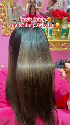 digaskeun bun😍🥰#salonviral #smoothingkeratin 