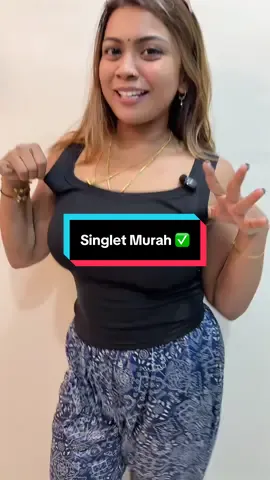 Singlet Murah ✅ #malanirajahofficial #fyp #topcreator #singlet 