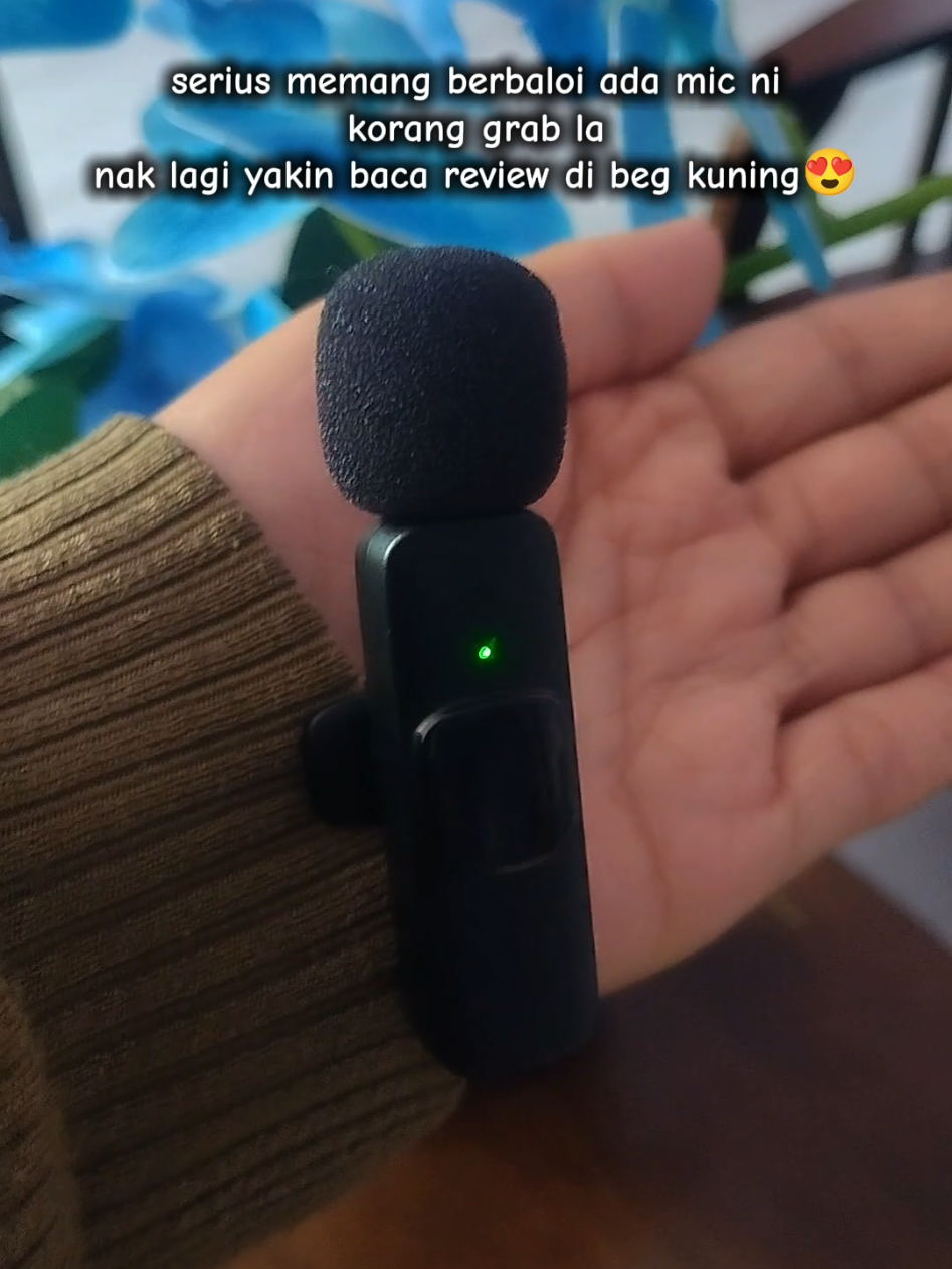 Best ya mic ni..noise cancelling, sekali dengan klip..murah pun murah! Yang selalu buat video affiliate atau live boleh try guna mic ni..Recommendded