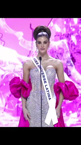 ลาติน่ายังไงก็ลึกพูดแค่นี้💫 #missuniverse #missuniverse2025 #missuniverselatina2025 