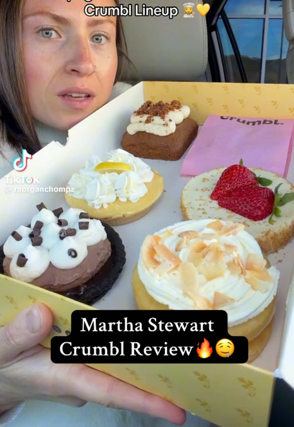 Don’t we love a good food review?🔥🤤  #mukbangeatingshow #mukbang #fypage #crumblreview #crumblcookies #marthastewart 