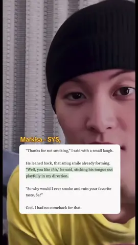 When he's not a smoker #marklee #pov 