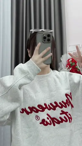 Áo Nỉ Sweater Nam Nữ Thêu Xù  #aoni #aosweater #thoitrang #quanaohottrend #xuhuong 