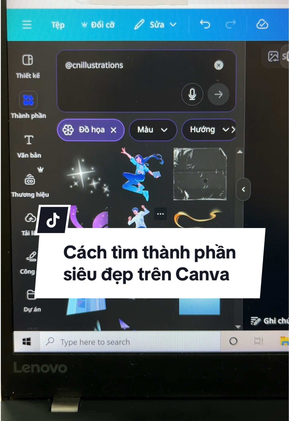 Trả lời @khứa 1m84 đáng iu vãi cách tìm thành phần xinh xinh đẹp đẹp nha nha Cách tìm thành phần (elements) siêu đẹp trên Canva   #canvadesign #gilicanva #nvnm  #bdpun #viralrcv 