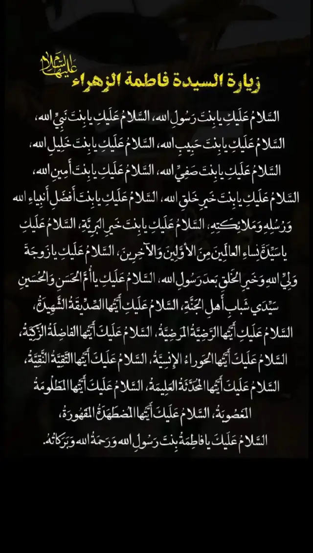 زياره_السيده_فاطمه_الزهراء(ع)🥀 #استشهاد_الزهراء_عليها_السلام_   #يازهراء 