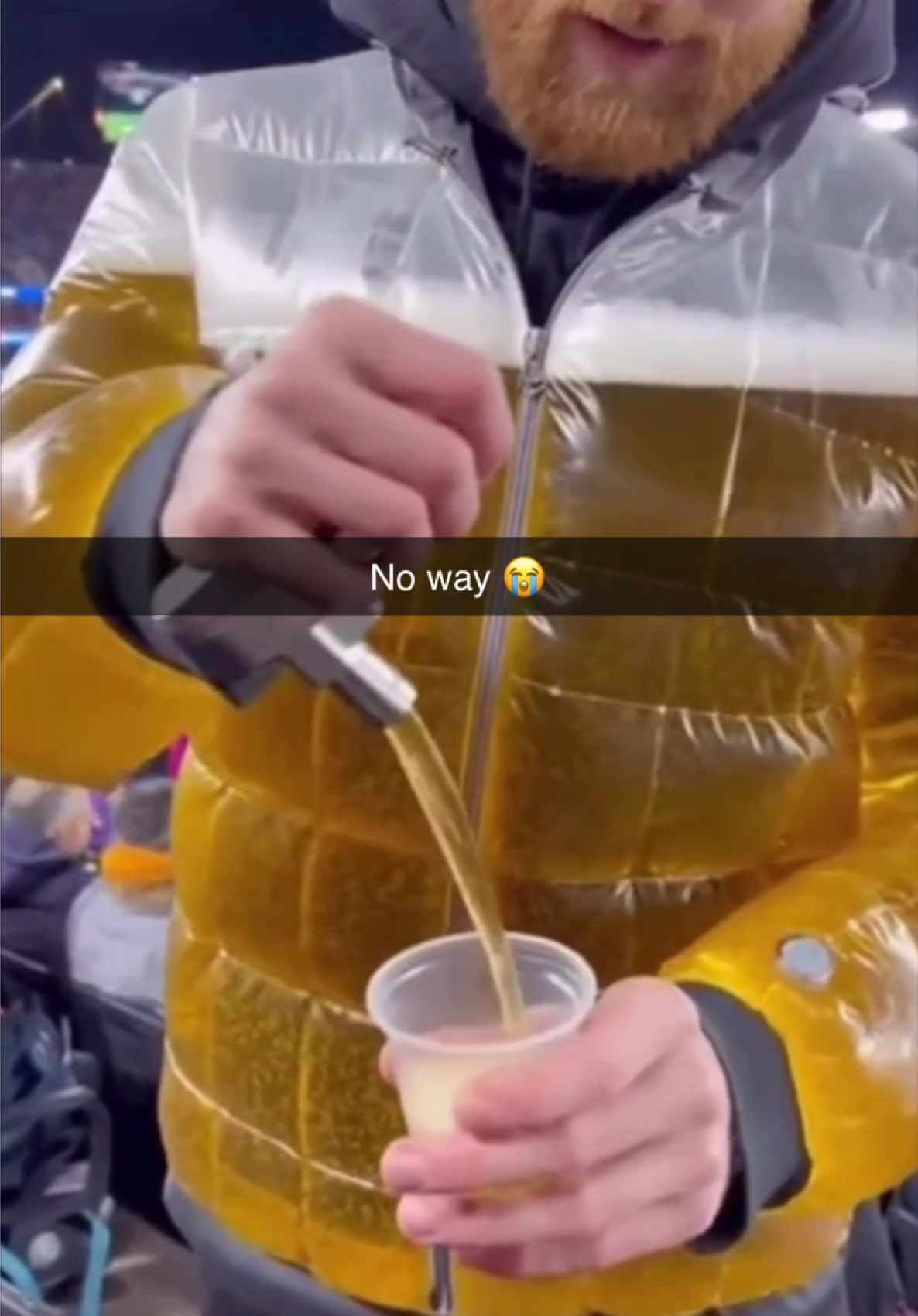 Not the Beer Puffer Jacket 😂