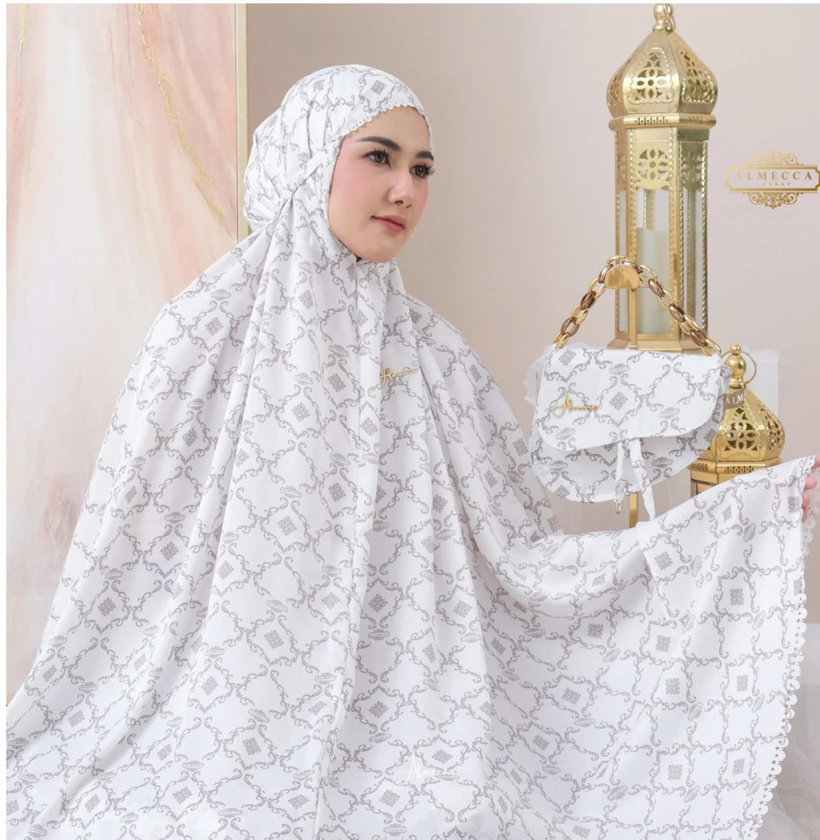New Arrival NAURA Series by ALMECCA  #mukena #mukenadewasa #mukenatravel #mukenapremium #mukenaalmecca