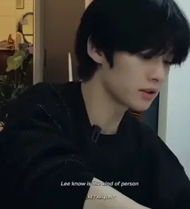 Aw leeknow!✨❤️he cares so much for all of us and his members #leeknow #🐰 #skz #fyp 