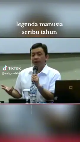 Prof Ryu hasan. Sejarah Umur Manusia