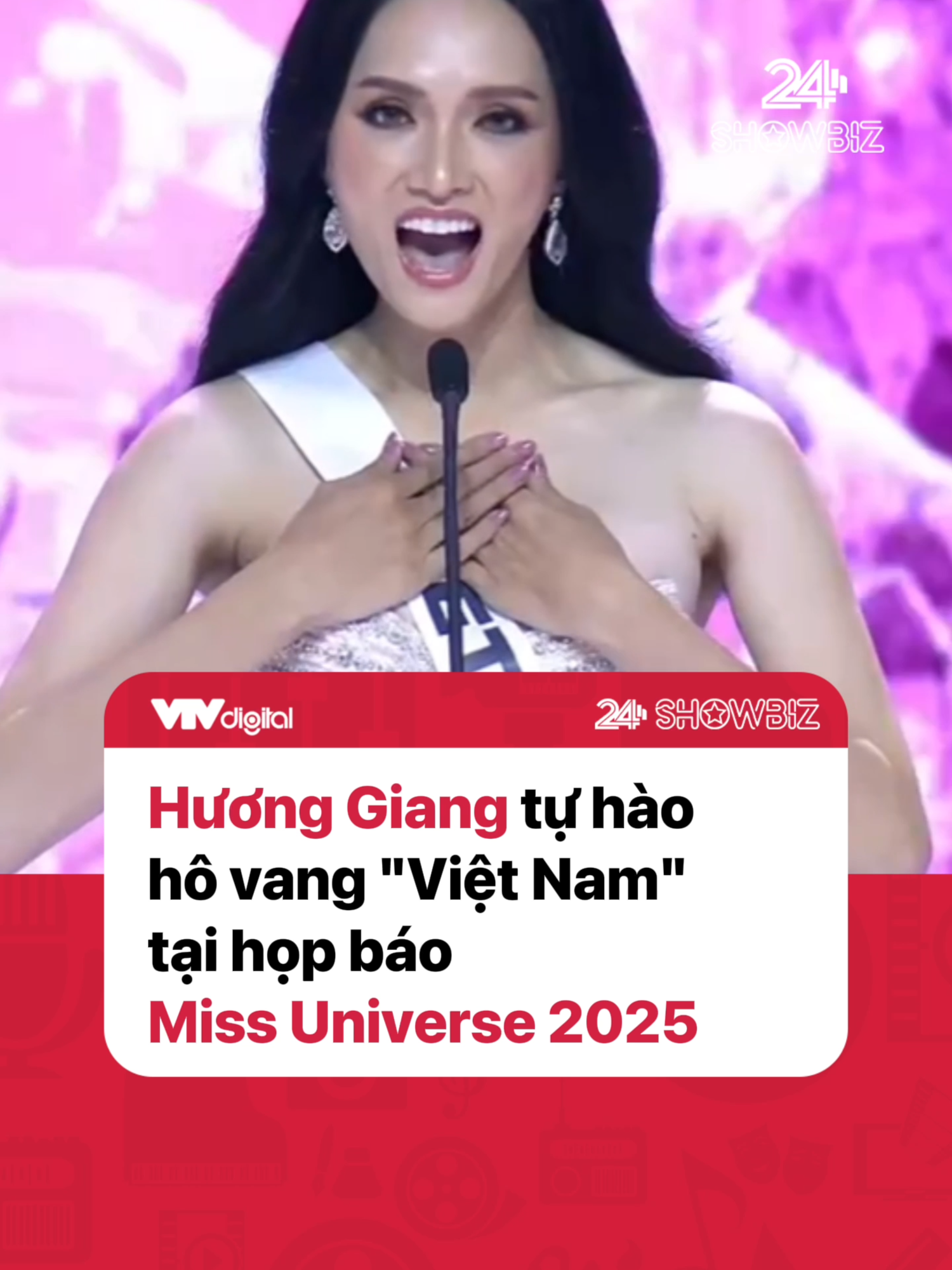 Hương Giang tự hào hô vang 