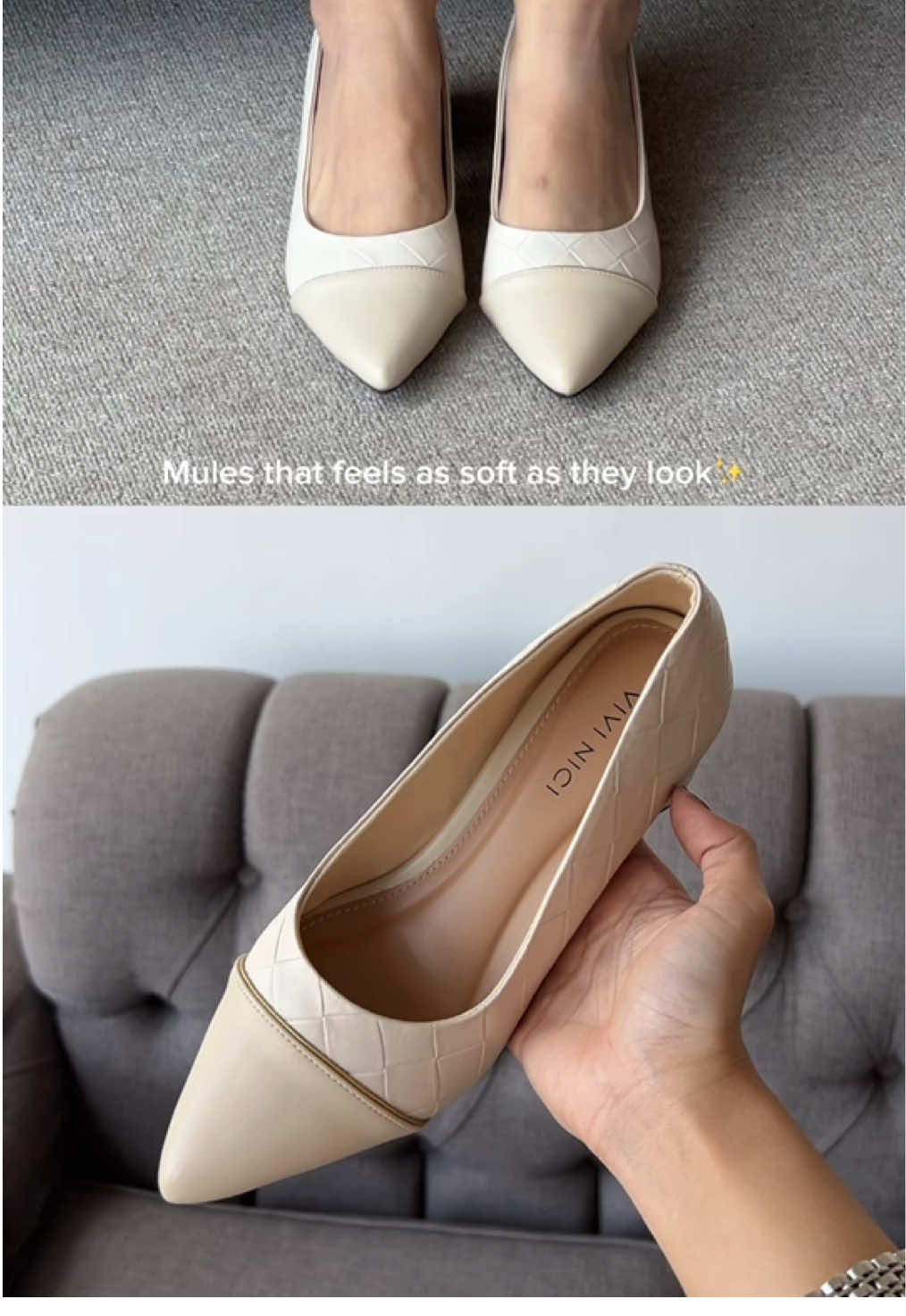 More comfy, more confident👀😉 #vivinici #fyp #OOTD #rekomendasiheels 