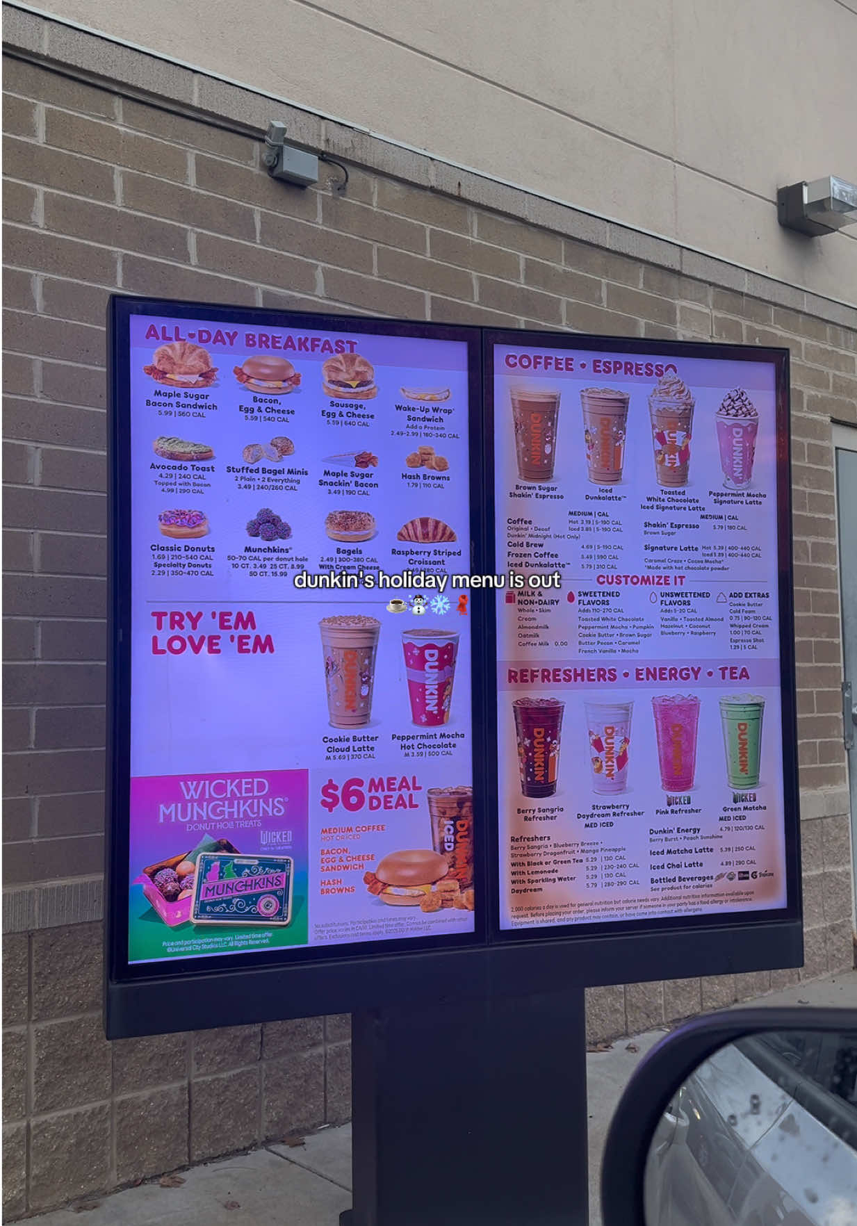 thanks @Dunkin' #cookiebutter #dunkindonuts #holidaymenu #foryou #christmasfinds 