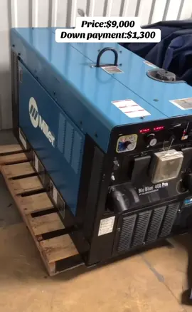 Low hours- Miller Big Blue 400 Pro Welder- Price:$9,000 Down payment:$1,300 Miller Big Blue 400 Pro Welder 1100 hours  Starts, runs and welds like new. Well maintained #Bigblue #welding #for #goviral #foryourpage 