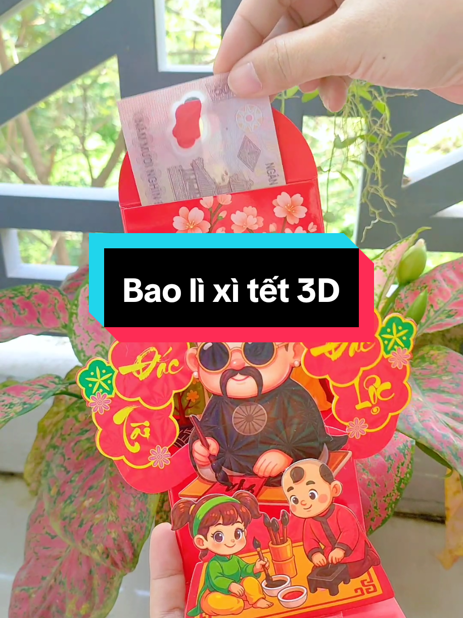 Bao lì xì tết 3D #baolixidep #baolixi3d #baolixitet #baolixi #lixitet 