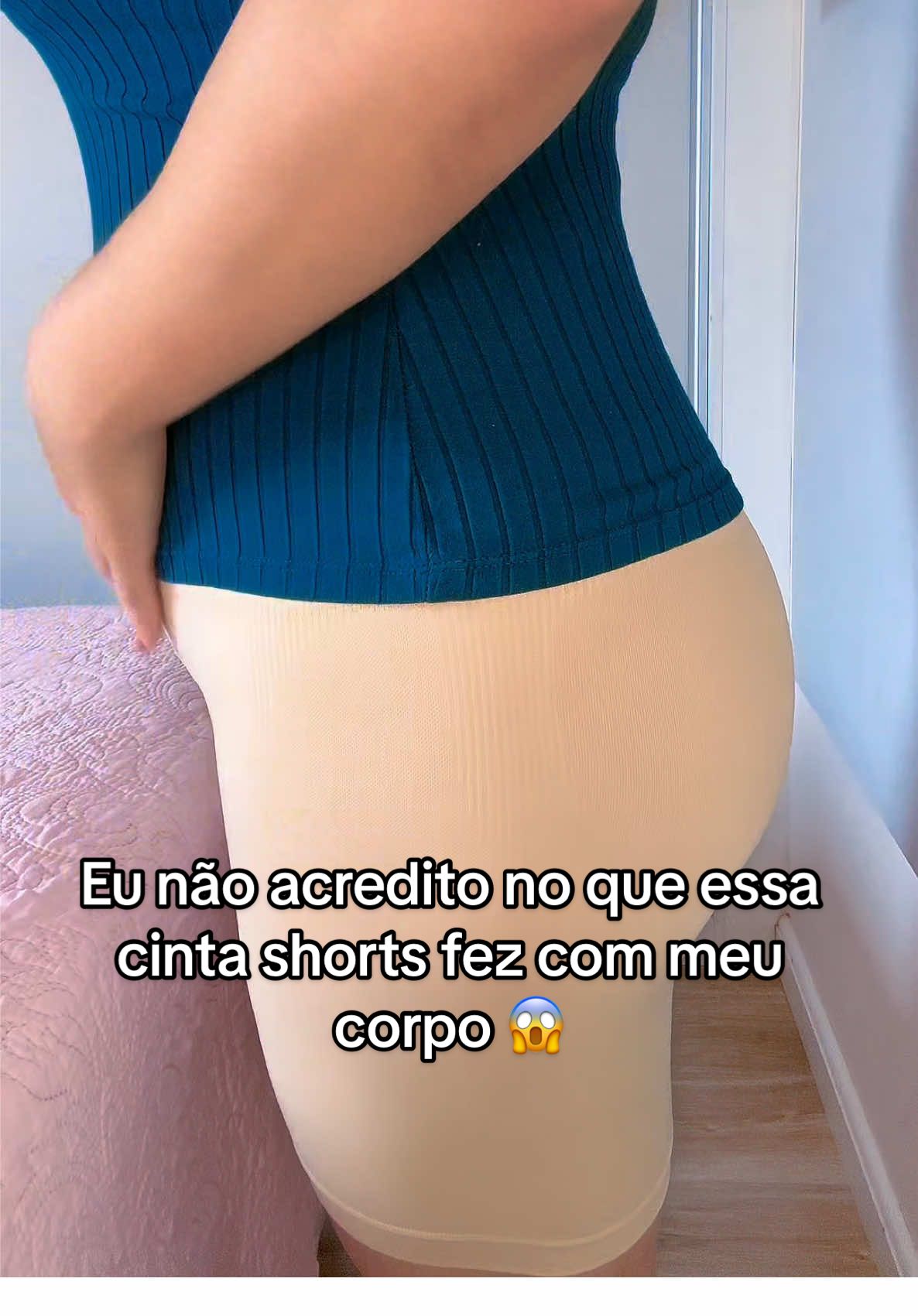 Cinta Shorts Modeladora que modela cintura, levanta bumbum e transforma seu corpo na hora! Alta compressão, confortável e discreta. Use por baixo de qualquer roupa! #cintamodeladora #corpodeverao #tiktokshop1111br #tiktokshopblackfriday #tiktokshopblackfridaybr 