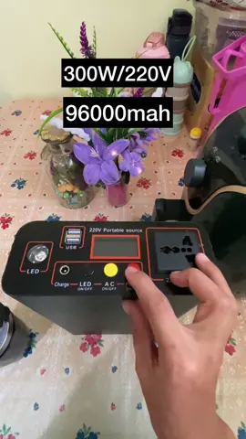 Laki ng pakinabang nito. Worth every peso! #powerstation #portablepowerstation #powerbank #rechargeable