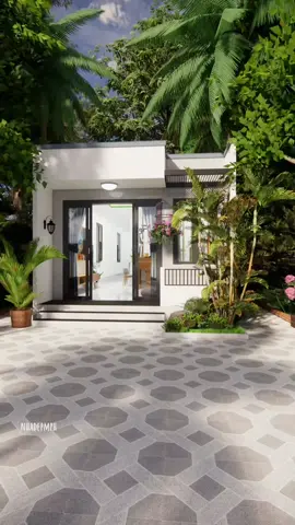 Nhà cấp 4 hiện đại nhẹ nhàng đón tết #nhadep #nhahiendai #donnhadontet 