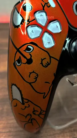 Custom PlayStation5 Controller For Pochita #chainsawman #pochita 