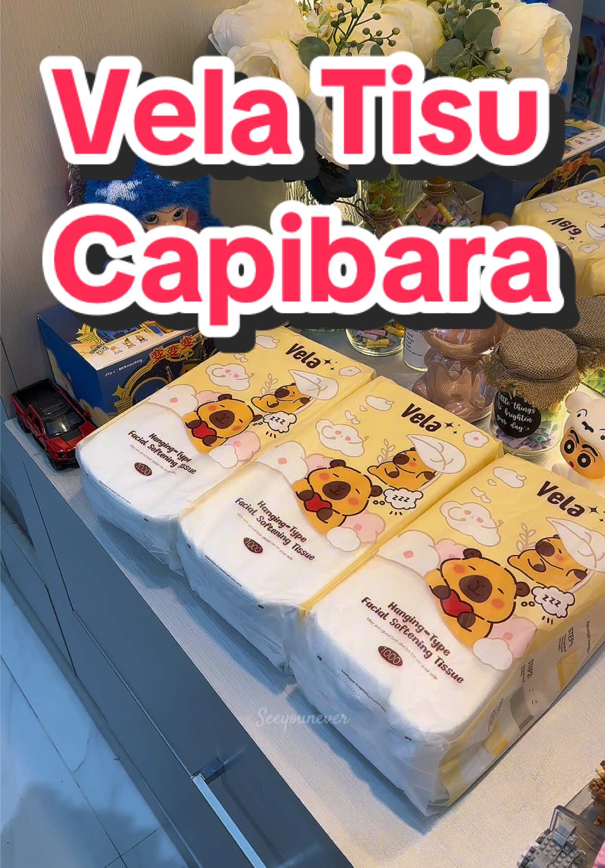 Makin comel kemasannya makin suka #velatissue #tisumurah #tisugantungmurah 